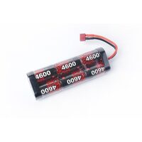 7.2V 4600mAh NiMH Stick Battery Pack (T Style Plug)