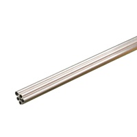 K&S 1109 ROUND ALUMINUM TUBE .014 WALL (36IN LENGTHS) 1/8IN (1 tube per bag x 5 bags)