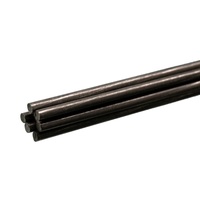 K&S 507 MUSIC WIRE (36IN LENGTHS) 1/8IN (1 piece per bag x 9 bags)