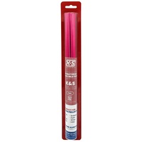 K&S 6045 Pink Aluminum Foil .004" Thick (36 Ga) x 12" Wide x 24" Long (1 Roll)