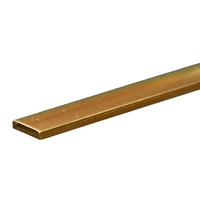 Brass Strip: 0.093" Thick x 1/2" Wide x 12" Long (1 Piece)
