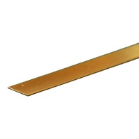 K&S 8231 BRASS STRIPS (12IN LENGTHS) .016 X 1/2IN (1 STRIP PER CARD)