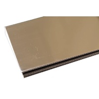 K&S 87185 STAINLESS STEEL SHEET (6IN X 12IN) .028IN (1 SHEET PER PACKAGE)