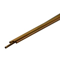 K&S 9830 THIN WALL BRASS TUBE (300MM LENGTHS) 1MM OD X .225MM WALL (4 PIECE
