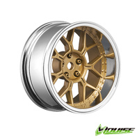 14 SPOKE/BRONZE Wheels Only 4pcs (2,4,6,8mm OFFSET HEX 12mm)