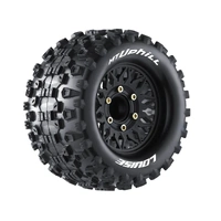 Louise R/C MT-Uphill Soft, 1/10 Monster Truck Tires, 0 & 1/2 " Offset, LT3204SX