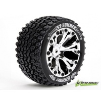 ST Hummer Tyre 0  Offset On Chrome Rim