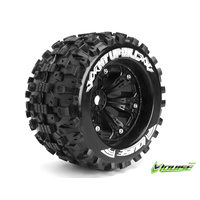 MT-Uphill 1/8 Monster Truck Tyres Black