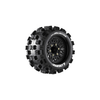 Louise R/C MT-Mcross Soft, 1/10 Monster Truck Tires, 0 & 1/2 Offset