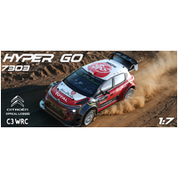 MJX 1/7 Hyper Go Citroen C3 WRC 4WD B/less Includes 4s 5000mah Battery & charger