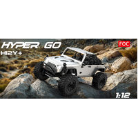MJX 1/12 Hyper Go 4WD Off-road Brushless RC Crawler + Lights & Bluetooth esc tuning via app