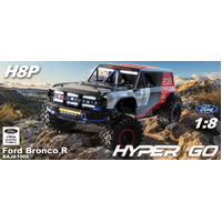 MJX 1/8 Ford Bronco R 4WD Brushless RC Crawler (Includes 11.1V Battery & charger ) 