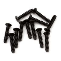 MJX HYPER GO 2.3x12x4mm Self Tapping Counter Sunk Screws (12)