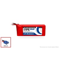 LiPo 1300mAh 3S 11.1V 35C (EC3 plug)