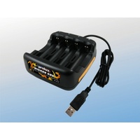 PROLUX USB 800MAH NIMH AA/AAA CHARGER