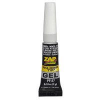 ZAP PT-27 .1 OZ ZAP GEL CA NO DRIP-SUCK BACK TUBE (CARDED VERSION)