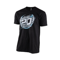 ProTek RC 20th Anniversary Short Sleeve T-Shirt (Black) (M)