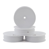 ProTek RC 2.2" "Narrow" Concave Front 2WD 1/10 Buggy Wheels (White) (4)