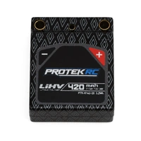 ProTek RC 2S 30C HV Hardcase LiPo Battery for Losi® Micro-B (7.6V/420mAh) w/Charge Lead & 3.5mm Bullets