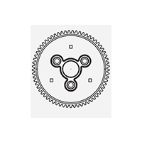 SPUR GEAR 65T 0.8P EMX Equivalent TRA3960