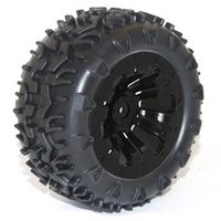 Wheel & tyre pair MT Black (FTX-6310)