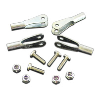 ROBART 4-40 CLEVIS ROD END KIT: 4 PIECES