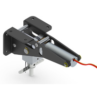 ROBART NOSE RETRACT: 20-32 LB. ROBOSTRUT-READY. 90 DEG. FIREWALL/BELLY. ELE