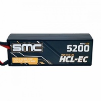 HCL-EC 11.1V 5200mAh 100C wired hardcase Traxxas first gen. Compatible with ID connector