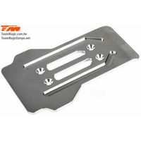 E6 CNC stainless chassis front guard