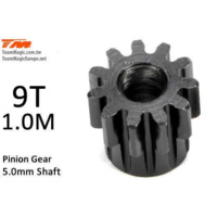 Pinoion gear M1 for 5mm shaft 9T