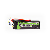 TORNADO RC-6S-3700MAH-40C SOFT CASE LIPO 22.2V DEANS