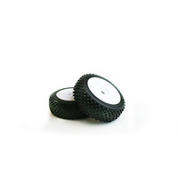 TORNADO RC 1/8 BUGGY TYRES 1 PAIR PRE GLUED   