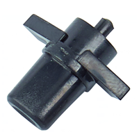 Front self-locking key
