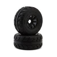 UpGrade RC Belted Street Radials 2.9" Pre-Mounted Tires for Traxxas® MAXX®