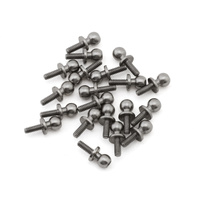 UpGrade RC Stainless Steel Ball Studs w/Hex Drive for Losi® Micro-B & Micro-T