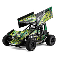 UpGrade RC "Flame" Graphic Set for Losi® 22S Sprint Car (Green)