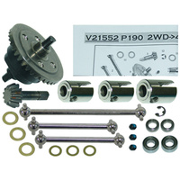 GV V21552 V8 SUPERCARS 2WD TO 4WD CONVERSION KIT
