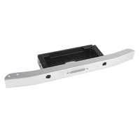 Classic Front Bumper with Lowered Winch Mount for Gelande Cruiser (Silver)