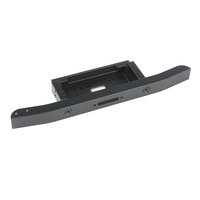 Classic Front Bumper with Lowered Winch Mount for Gelande Cruiser (Black)