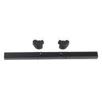 Classic Front Bumper for RC4WD Gelande II 2015 Land Rover Defender D90 (Black)