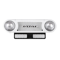 Detailed 40 Grille for RC4WD Cruiser Body (White)