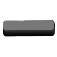 Active rear axle pin