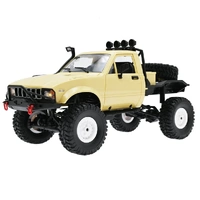C14 RC Car 1:16 2.4G 4WD Remote Control Pick- Truck Controllable LED Light4693 Khaki