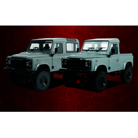 RC4WD Gelande II Kit w/ 2015 Land Rover Defender D90 Hard Body Set