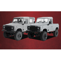 RC4WD Gelande II Kit w/ 2015 Land Rover Defender D90 Hard Body Set
