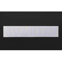 RC4WD White Vinyl Decal