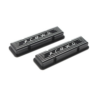 RC4WD Aluminum Valve Covers for Scale V8 Engine (Black)