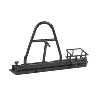 Tough Armor Swing Away Tire Carrier w/Storage for the Gelande 2