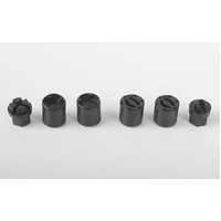 RC4WD 1/18 Scale Warn Front and Rear Hubs