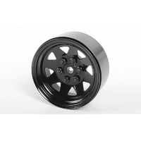 ####6 Lug Wagon 1.9" Steel Stamped Beadlock Wheels (Black)